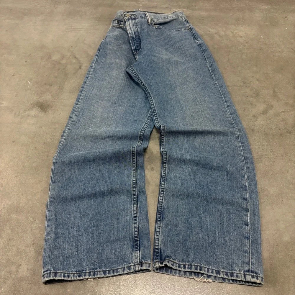 Levi's 559 Relaxed Straight Jeans Mens 38x30 Medium Wash Blue Denim 00559-0179